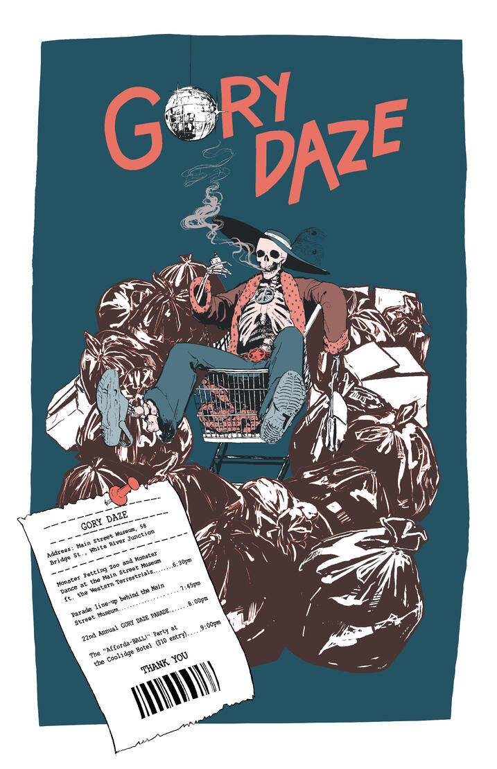 Gory Daze Parade 2024 Poster